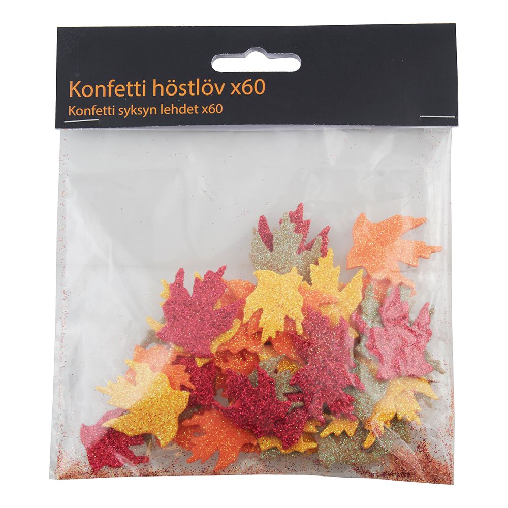 Bordskonfetti Höstlöv