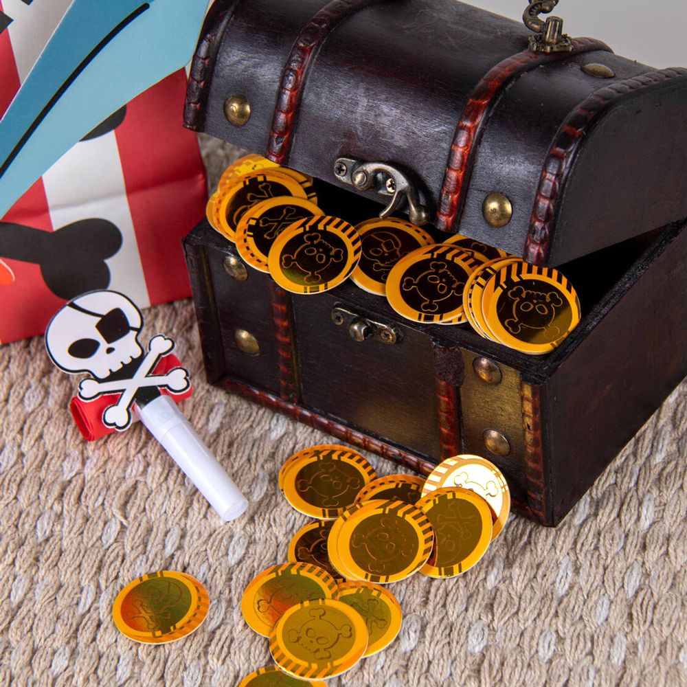 Bordkonfetti Piratmønter