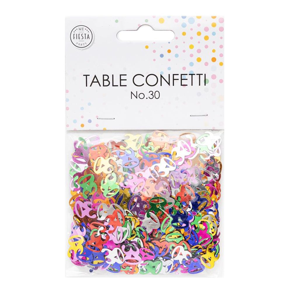 Bordkonfetti Tall 30 Fargemiks Metallic