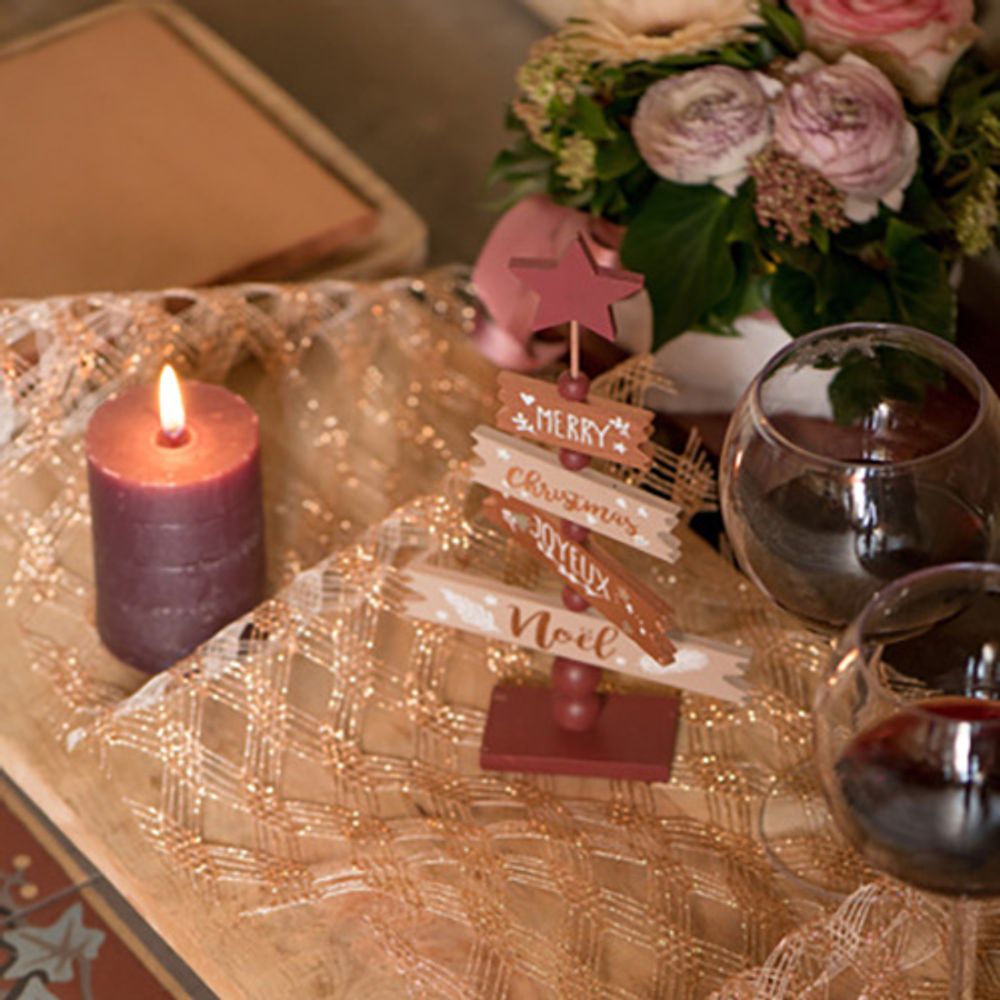 Bordslöpare Deluxe Roséguld