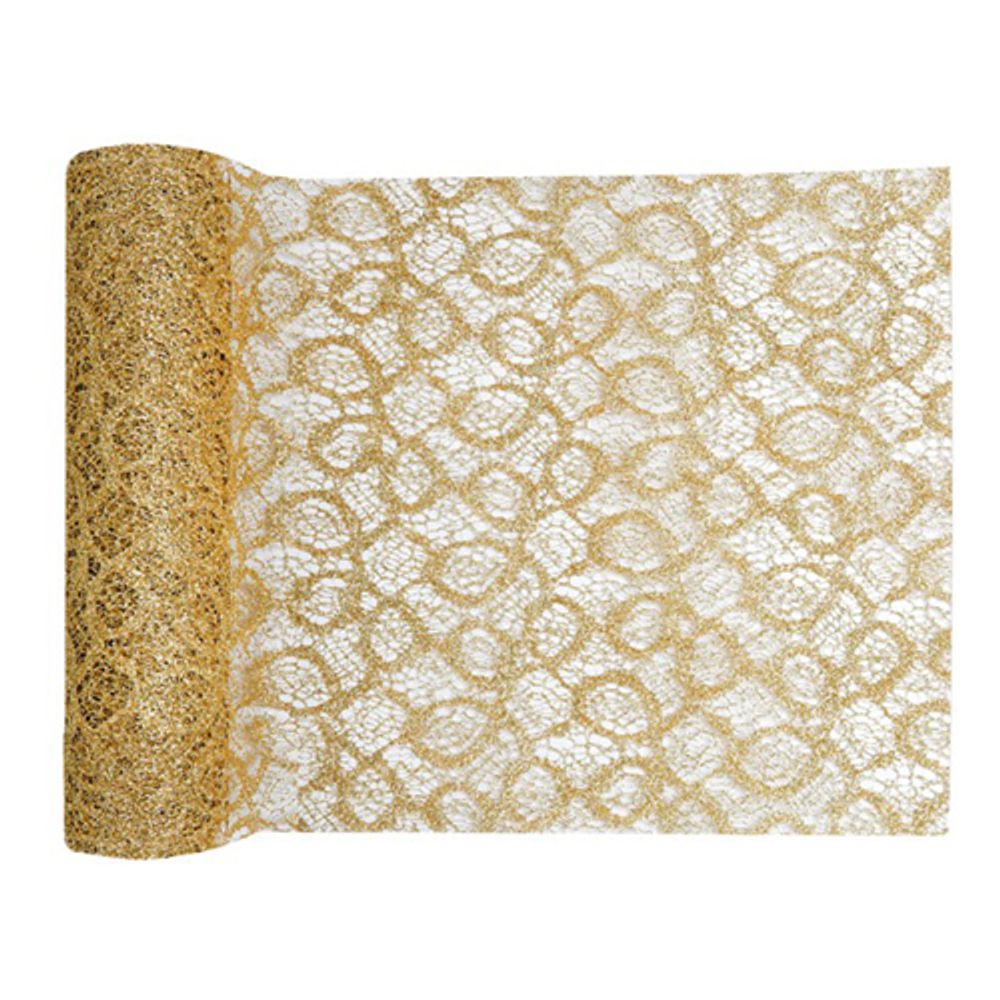 Bordløber Guld Metallic