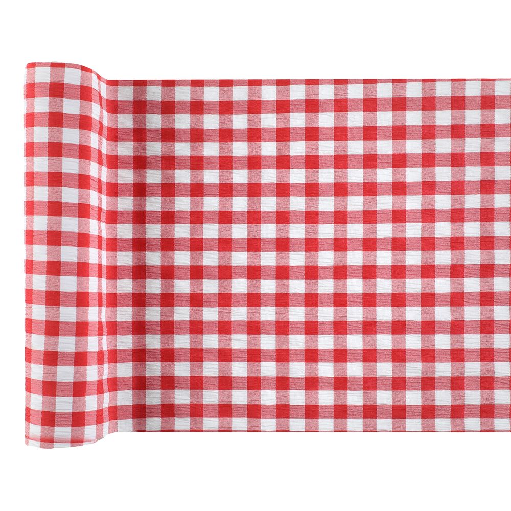 Kaitaliina Ruudullinen Punainen