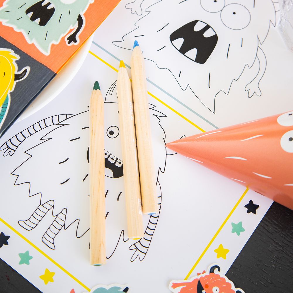 Bordbrikke Lerret Monster Bash