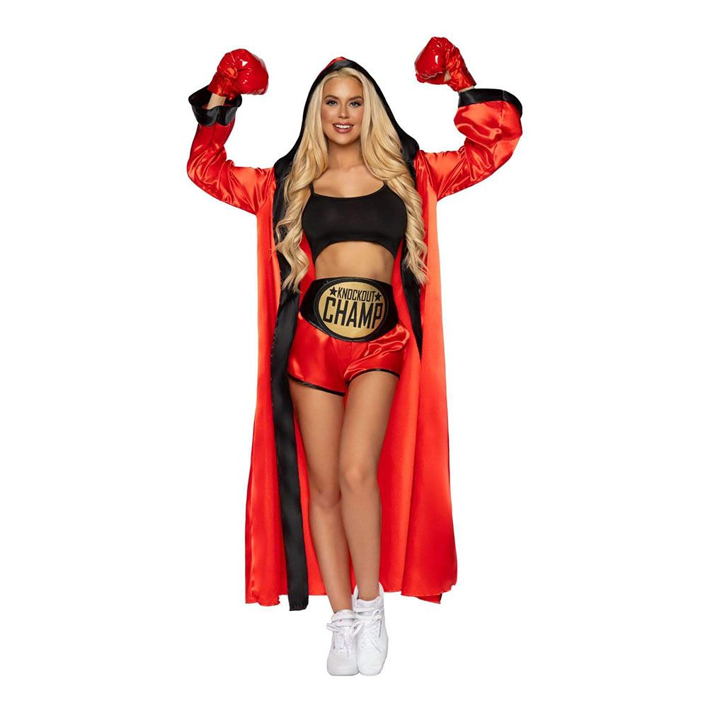 Bokser Dame Deluxe Kostyme
