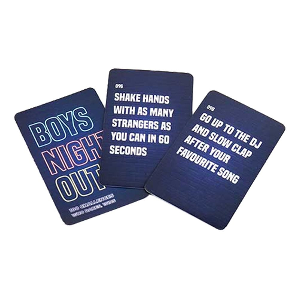 Boys Night Out Frågespel