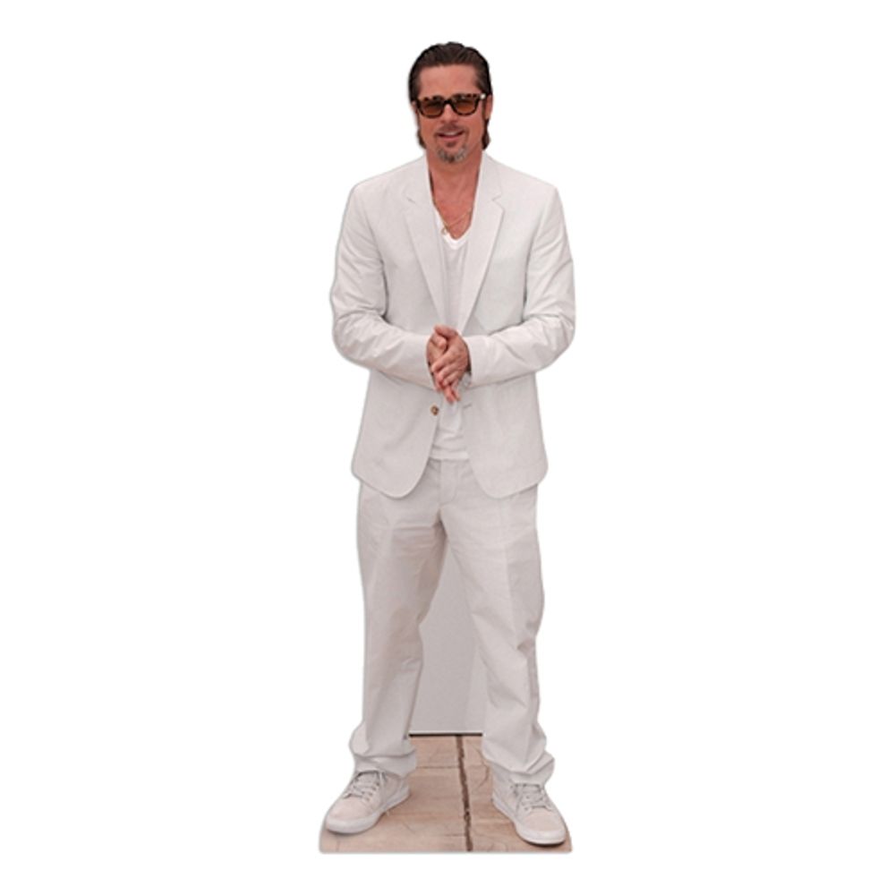 Brad Pitt Pappfigur
