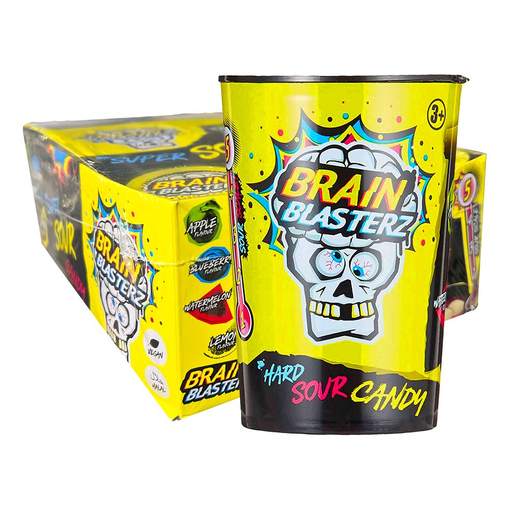 Brain Blasterz Super Sour Storpakning