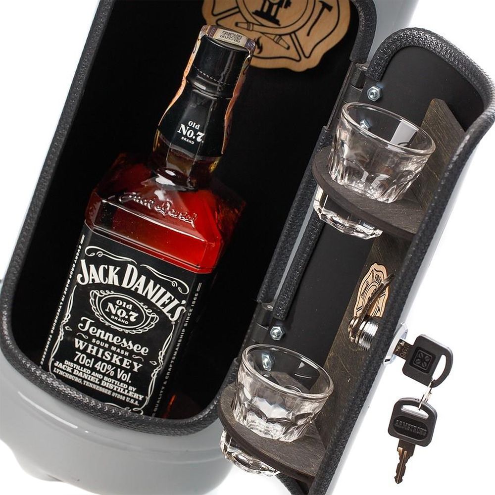 Brandsläckare Grå Minibar
