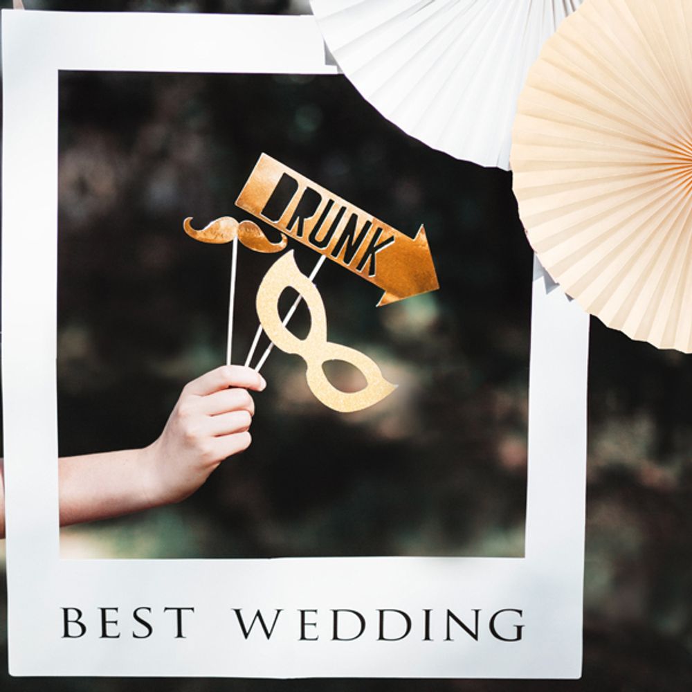 Fotoprops Bryllup