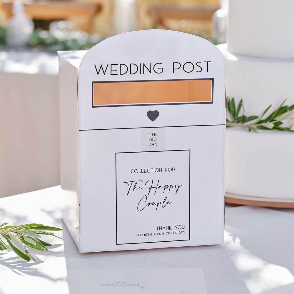 Bryllupspostkasse Wedding Post