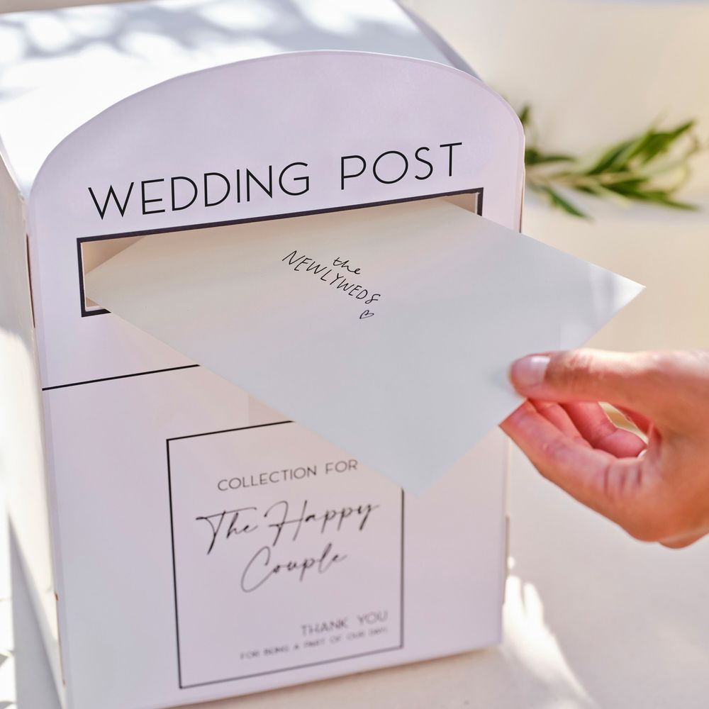 Bryllupspostkasse Wedding Post