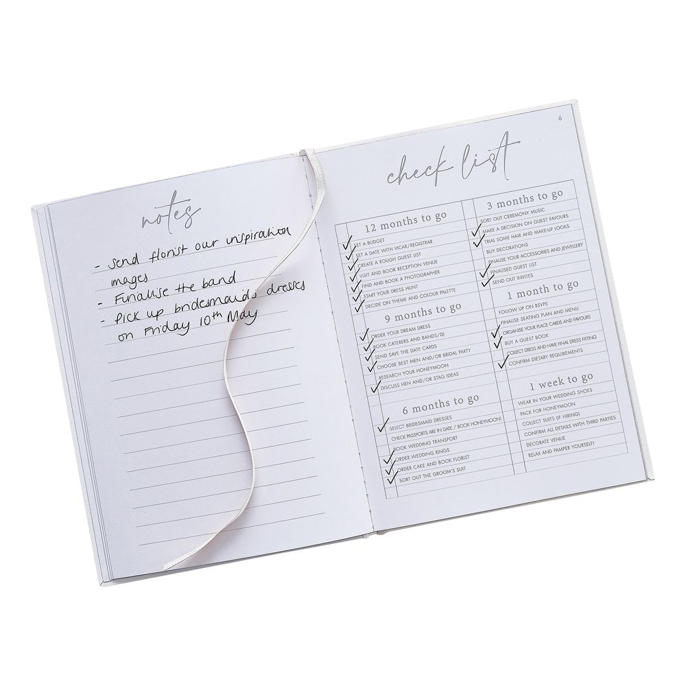 Bröllopsplanerare Bok Wedding Planner