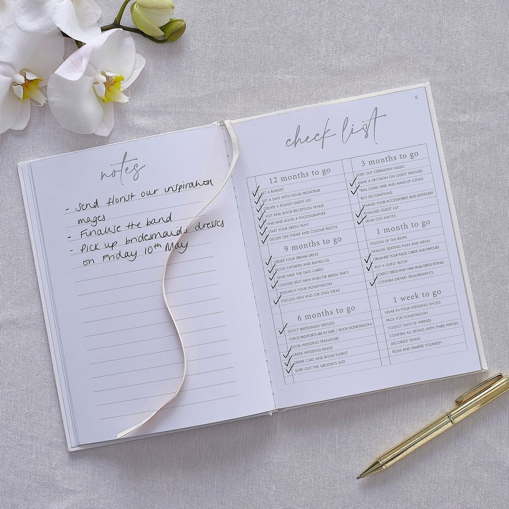 Bröllopsplanerare Bok Wedding Planner