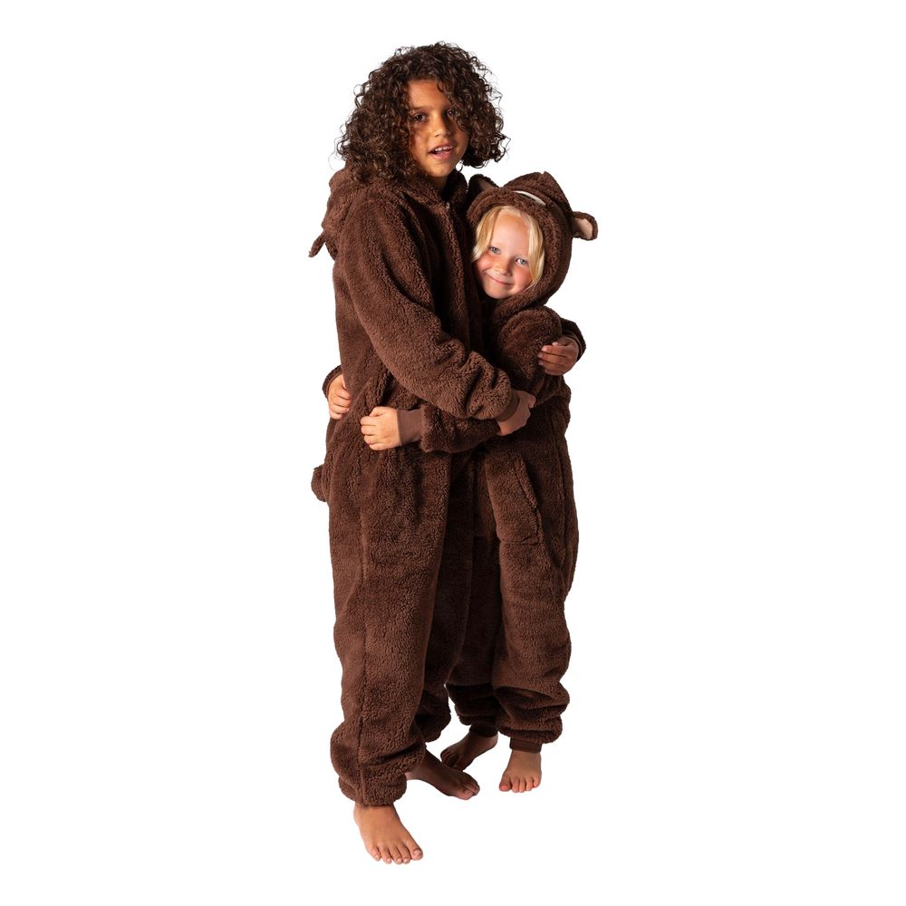 Brun Björn Onesie för Barn