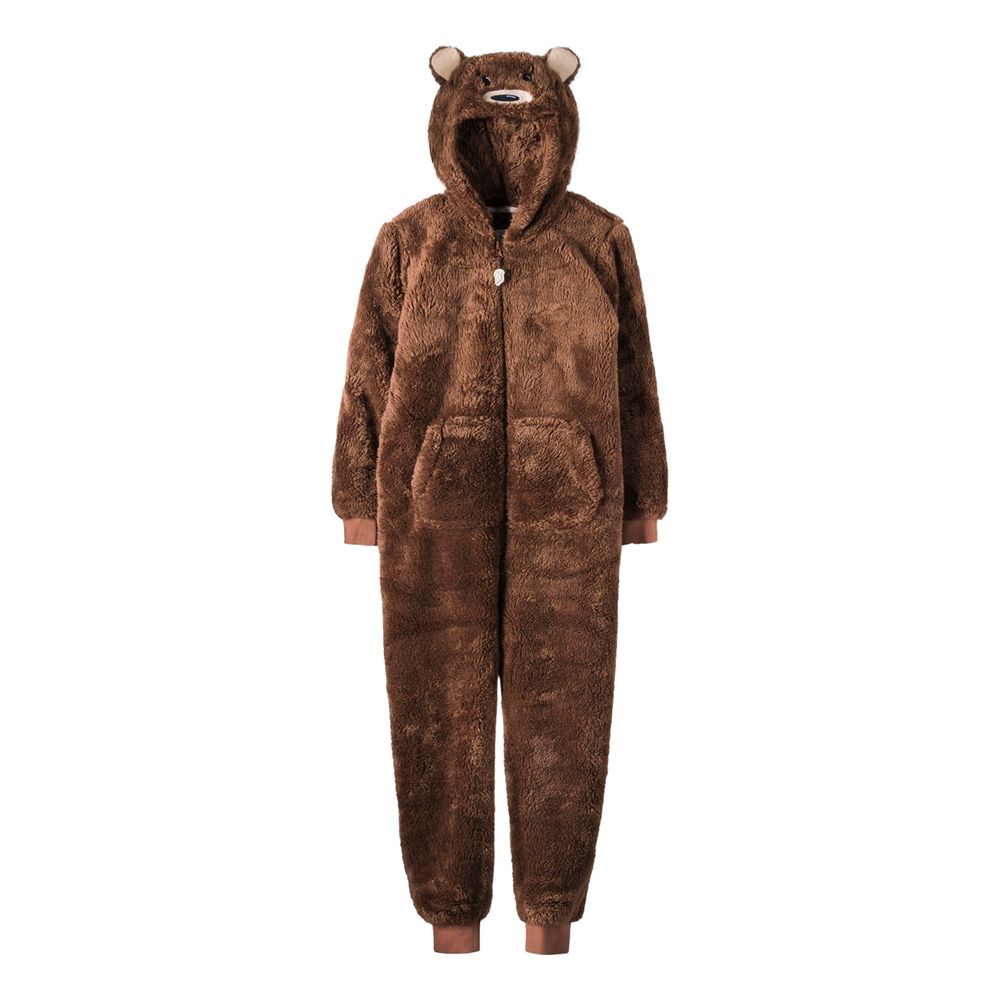 Brun Björn Onesie för Barn