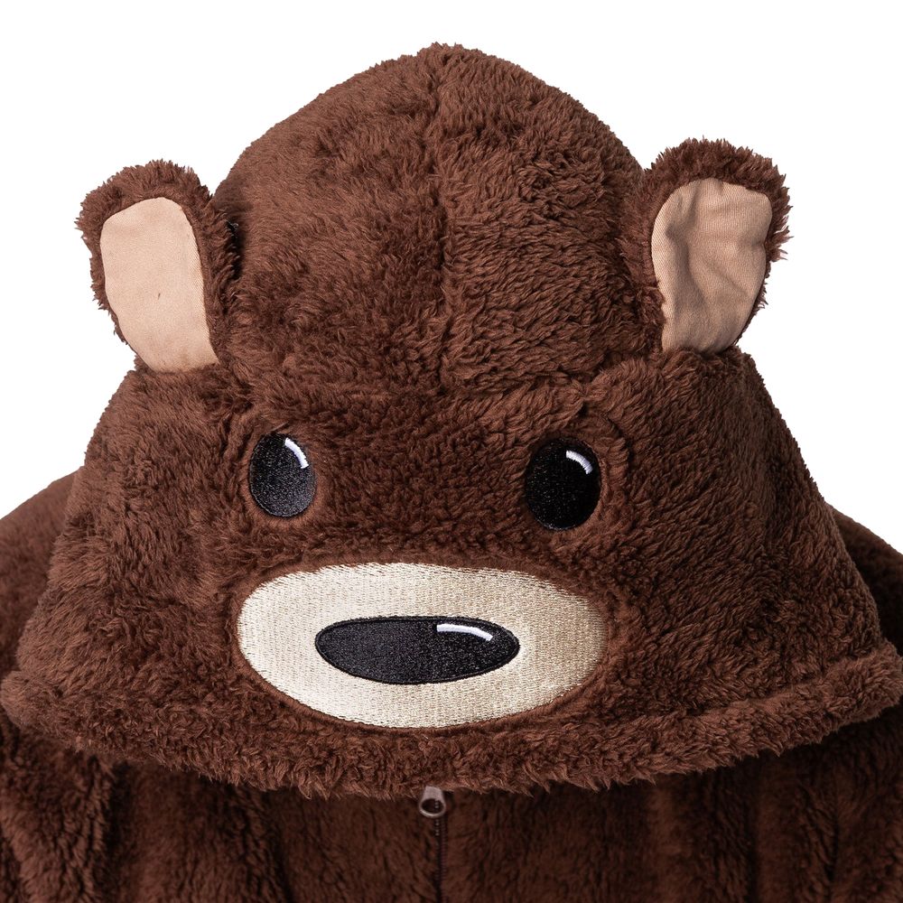 Brun Björn Onesie för Barn