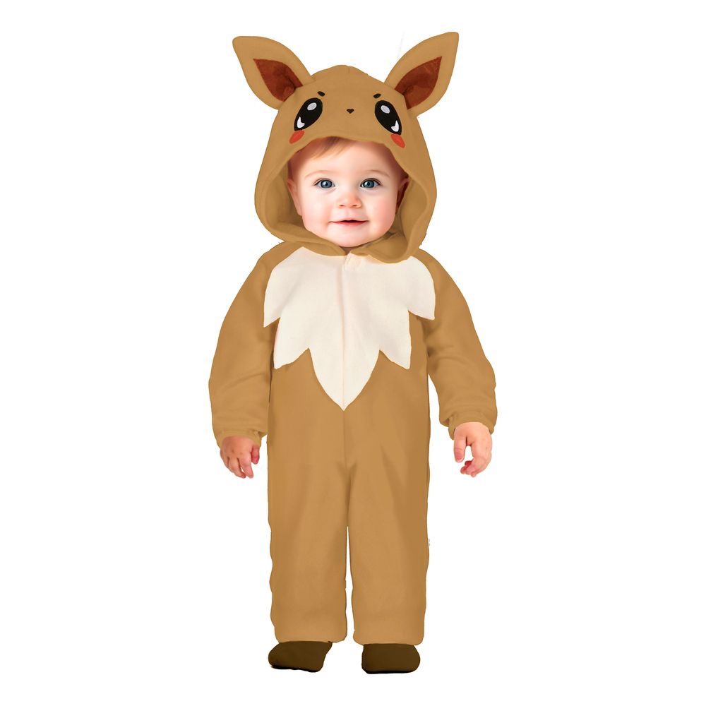 Brun Ræv Baby Kostume