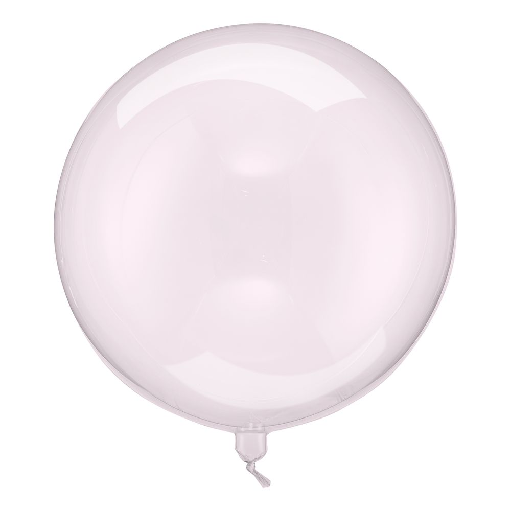 Bobleballon Lyserød