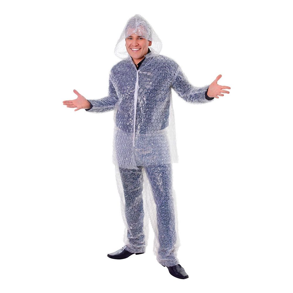Bubbelplast Maskeraddräkt
