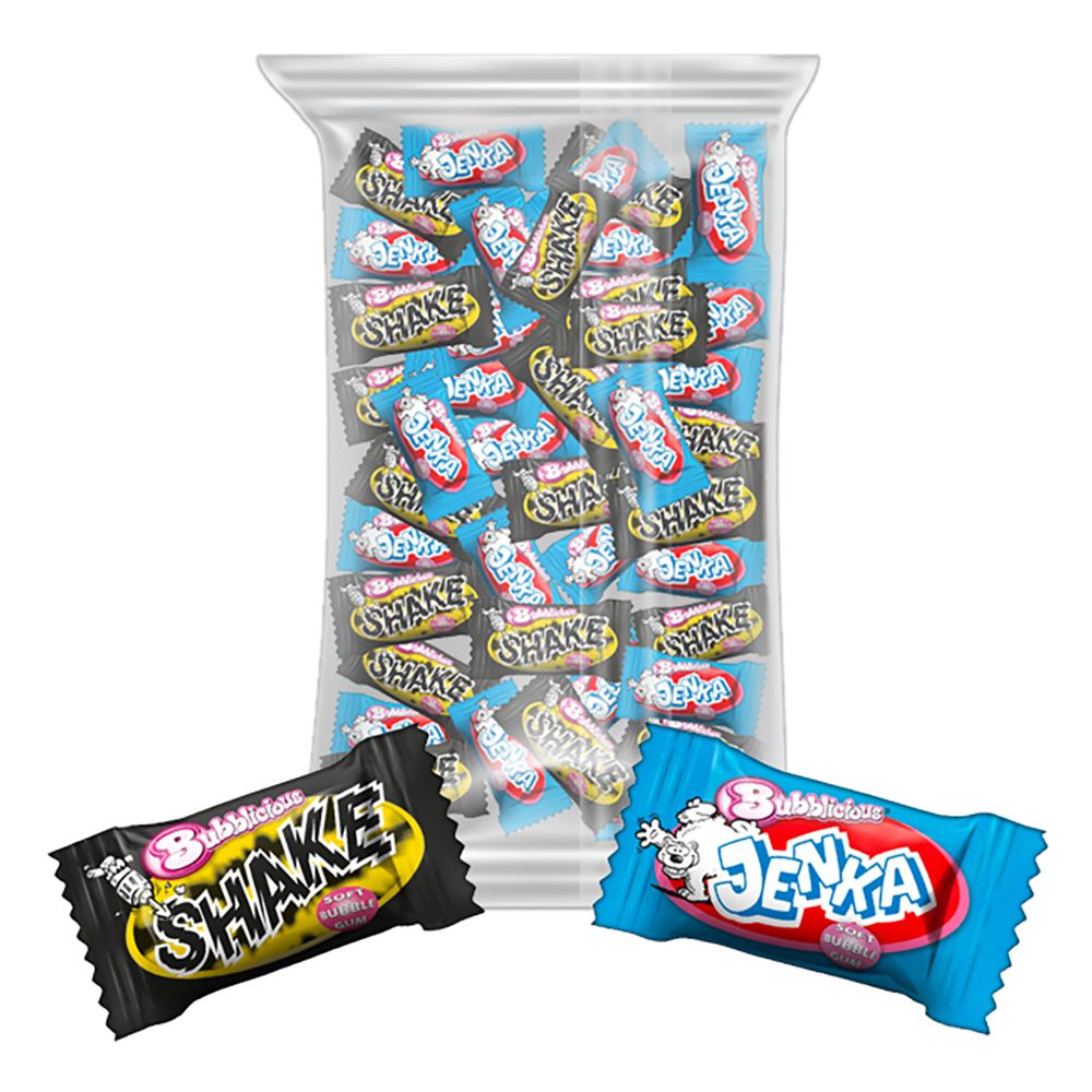 Bubblicious Jenka & Shake Tyggegummi Mix