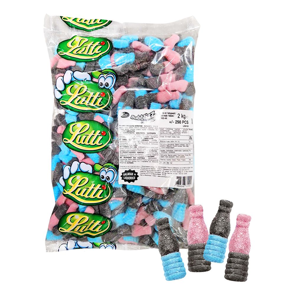 Lutti Bubblizz Liquorizz Storpack