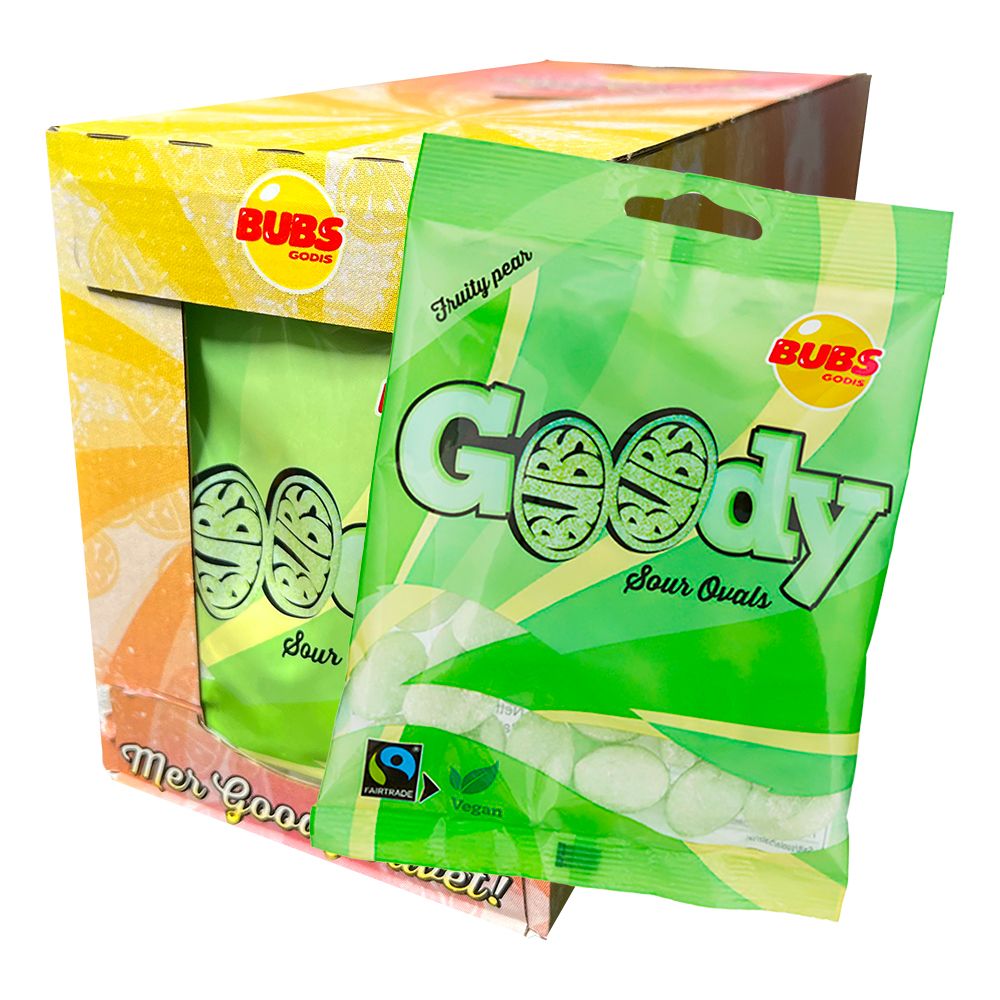 Bubs Goody Fruity Pear Storpakning