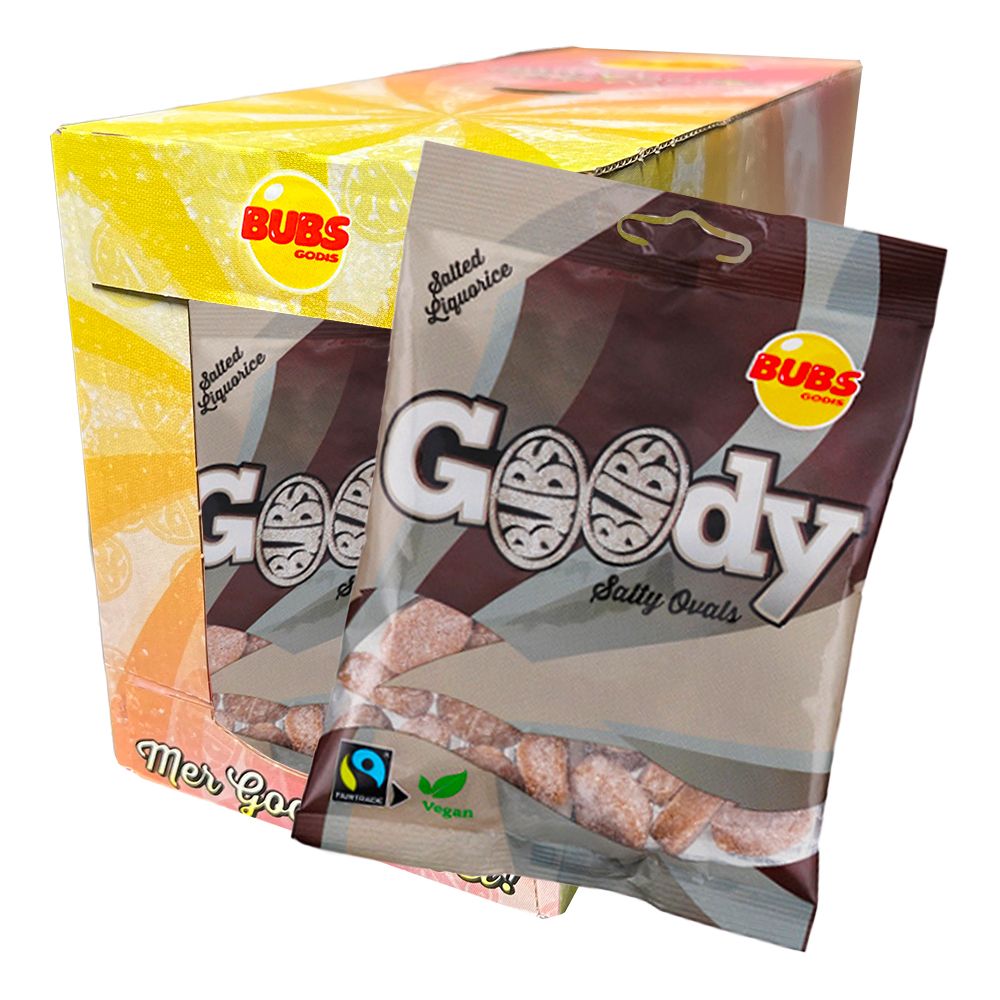 Bubs Goody Saltlakrids Storpak