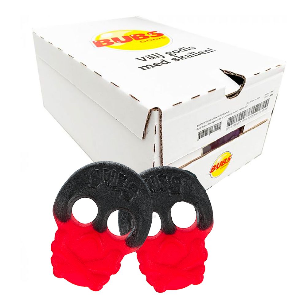 Bubs Hallon/Lakritsskalle Sockerfri Storpack
