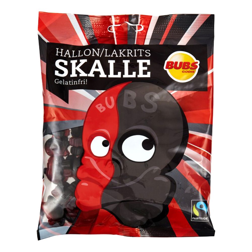 BUBS Hindbær Salty Lakrids Skalle Økonomipakke