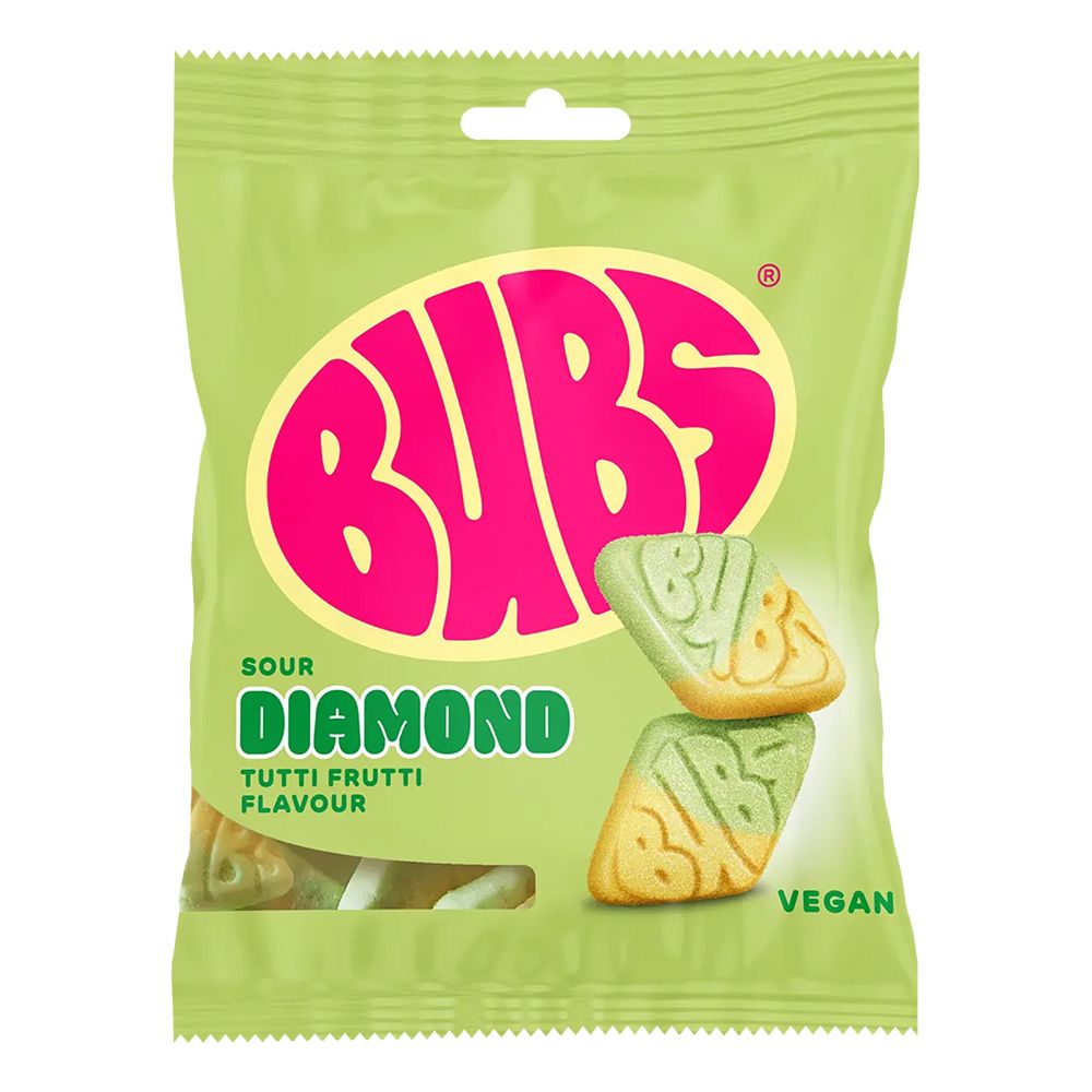 BUBS Sour Tutti Frutti Diamond Storpack