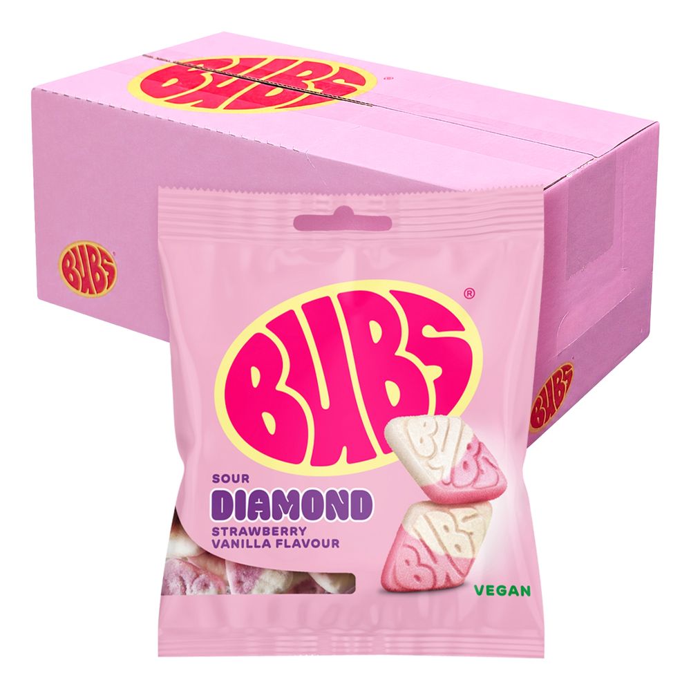 BUBS Strawberry Vanilla Diamond Suurpakkaus