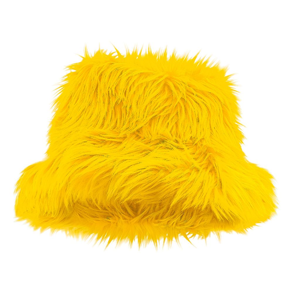 Bucket Hat Fluffy Gul