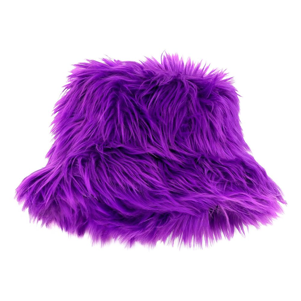 Bucket Hat Fluffy Lilla