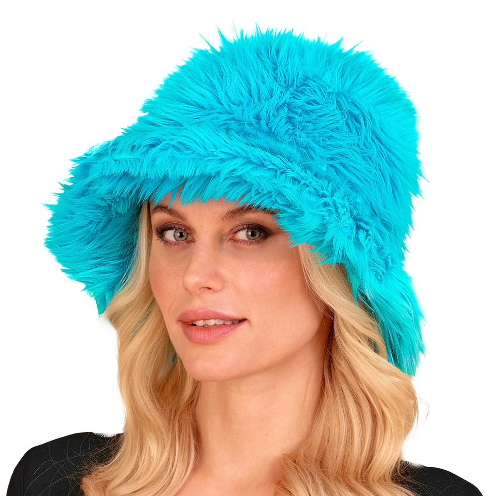 Bucket Hat Fluffy Turkis