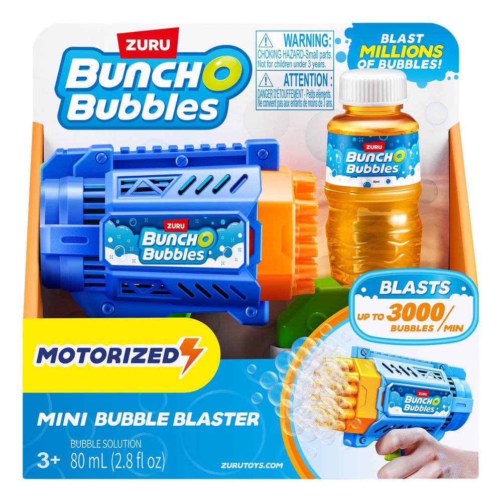 Bunch O Bubbles Motorized Mini Bubble Blaster Sæbeboblepistol