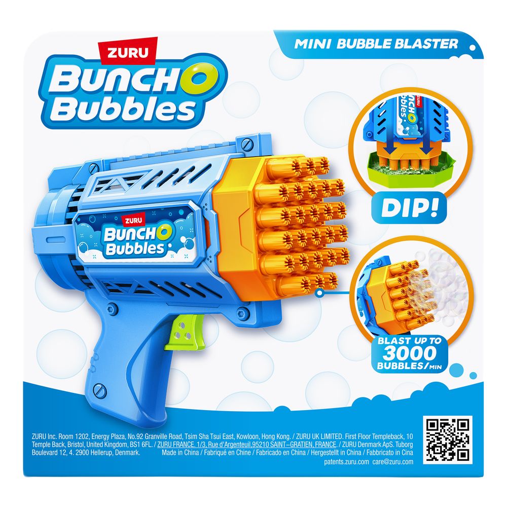 Bunch O Bubbles Motorized Mini Bubble Blaster Sæbeboblepistol
