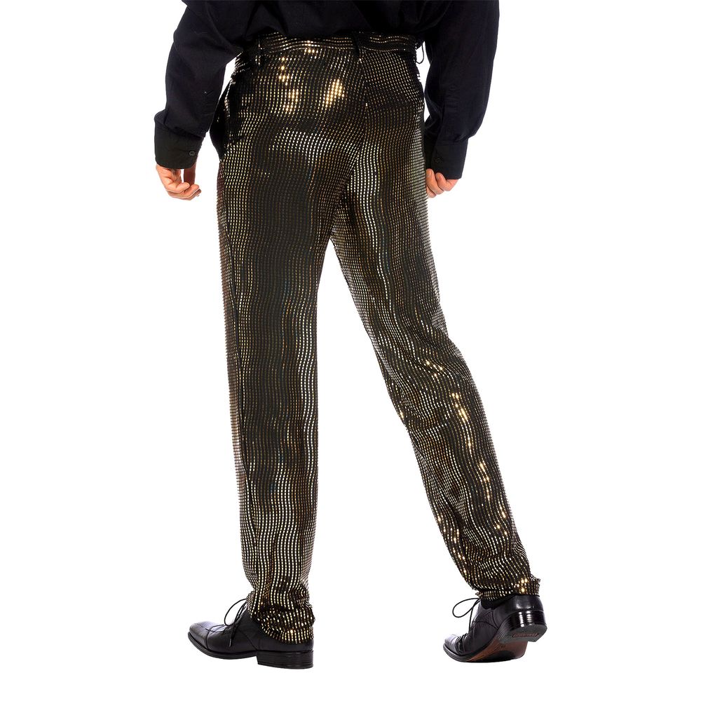 Byxor Herr Guld Metallic