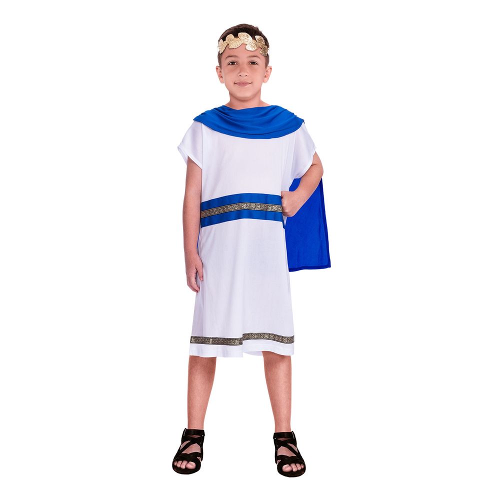 Caesar Blå Barn Maskeraddräkt