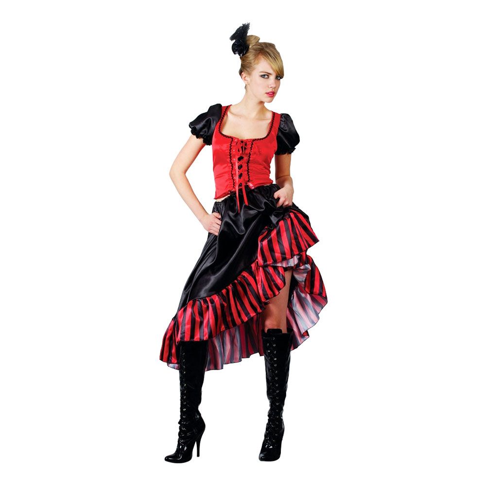 Cancan Saloongirl Kostume
