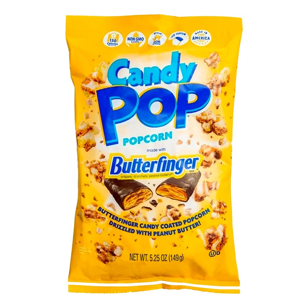 Candy Pop Butterfinger Popcorn