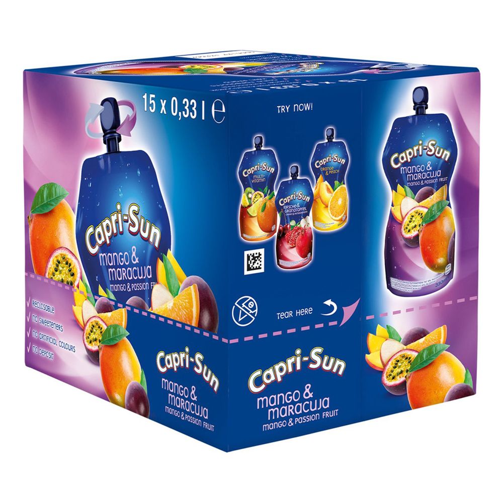 Capri-Sun Mango & Passionsfrugt Storpak