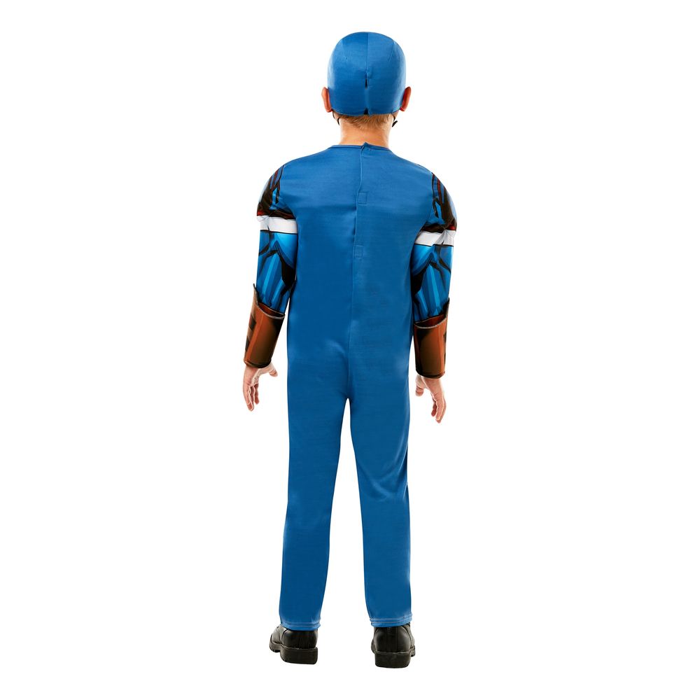 Captain America Deluxe Barn Maskeraddräkt