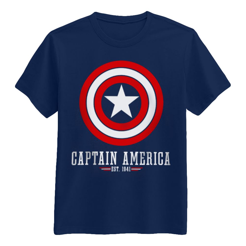 Captain America Logo T-paita