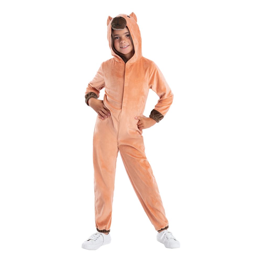 Kapybara Onesie Lasten Naamiaisasu