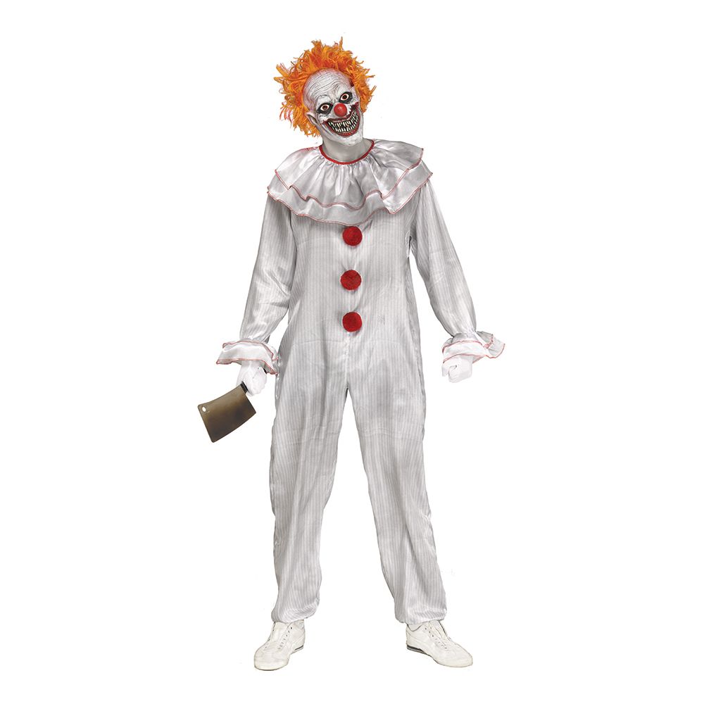 Carnevil Killer Clown Drakt