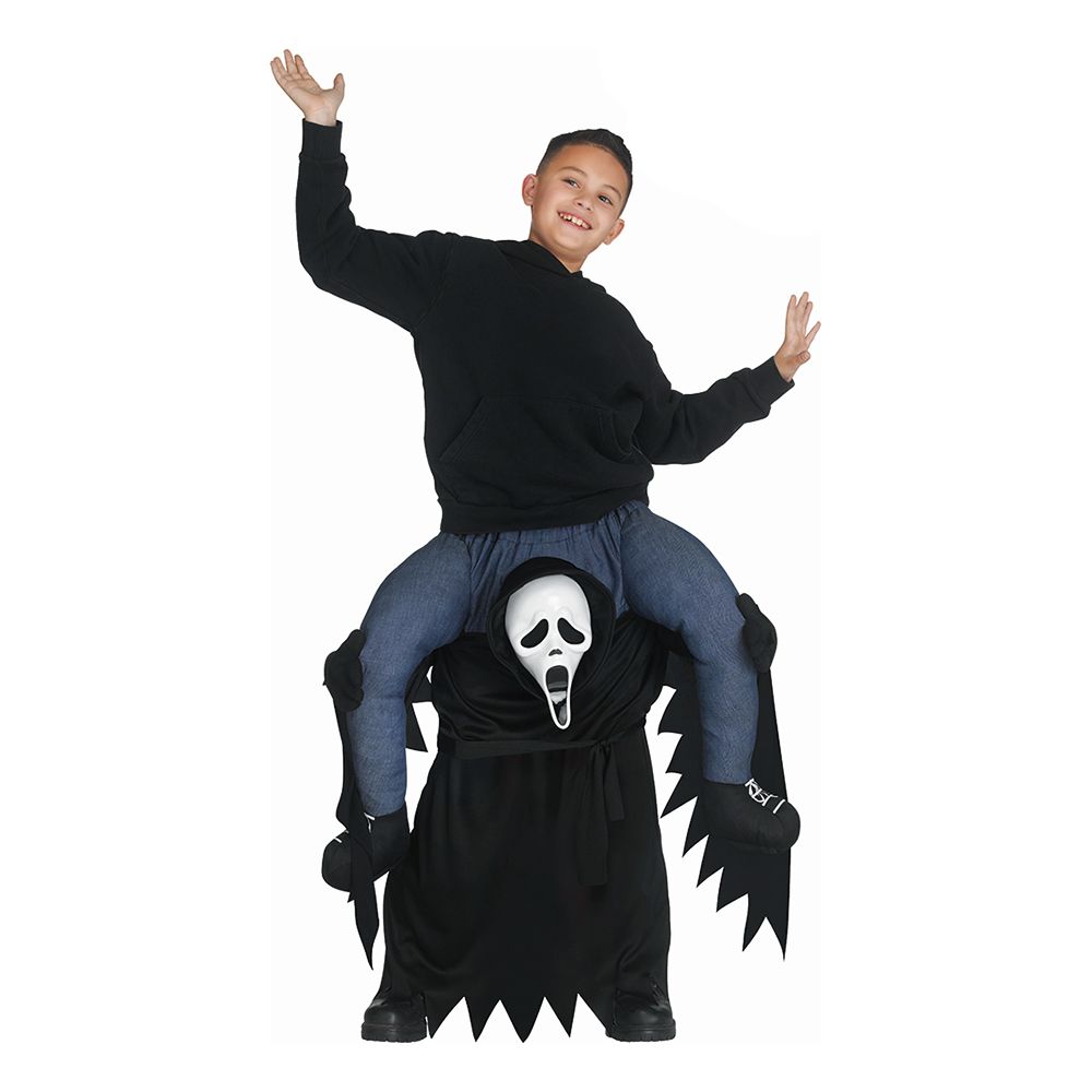 Carry Me Scream Ghost Face Børnekostume