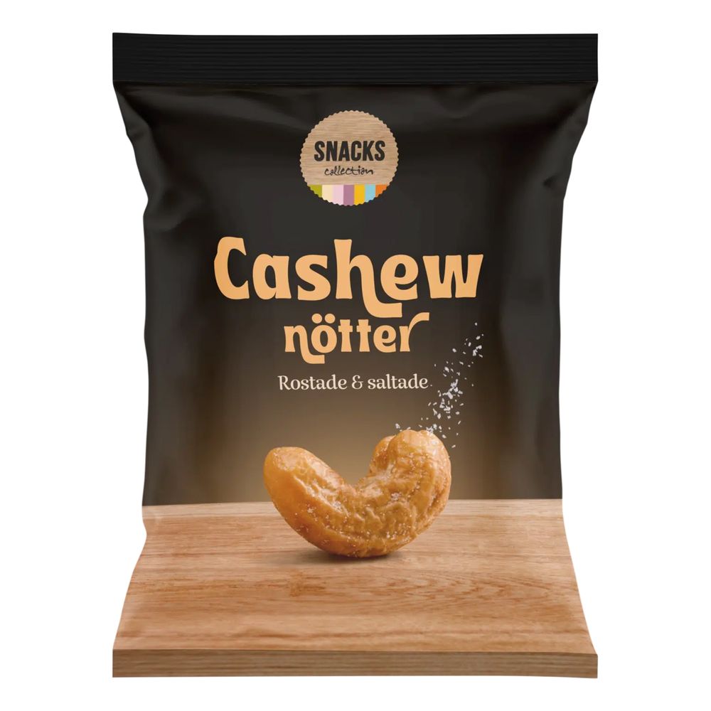 Snacks Cashewnötter Rostade & Saltade