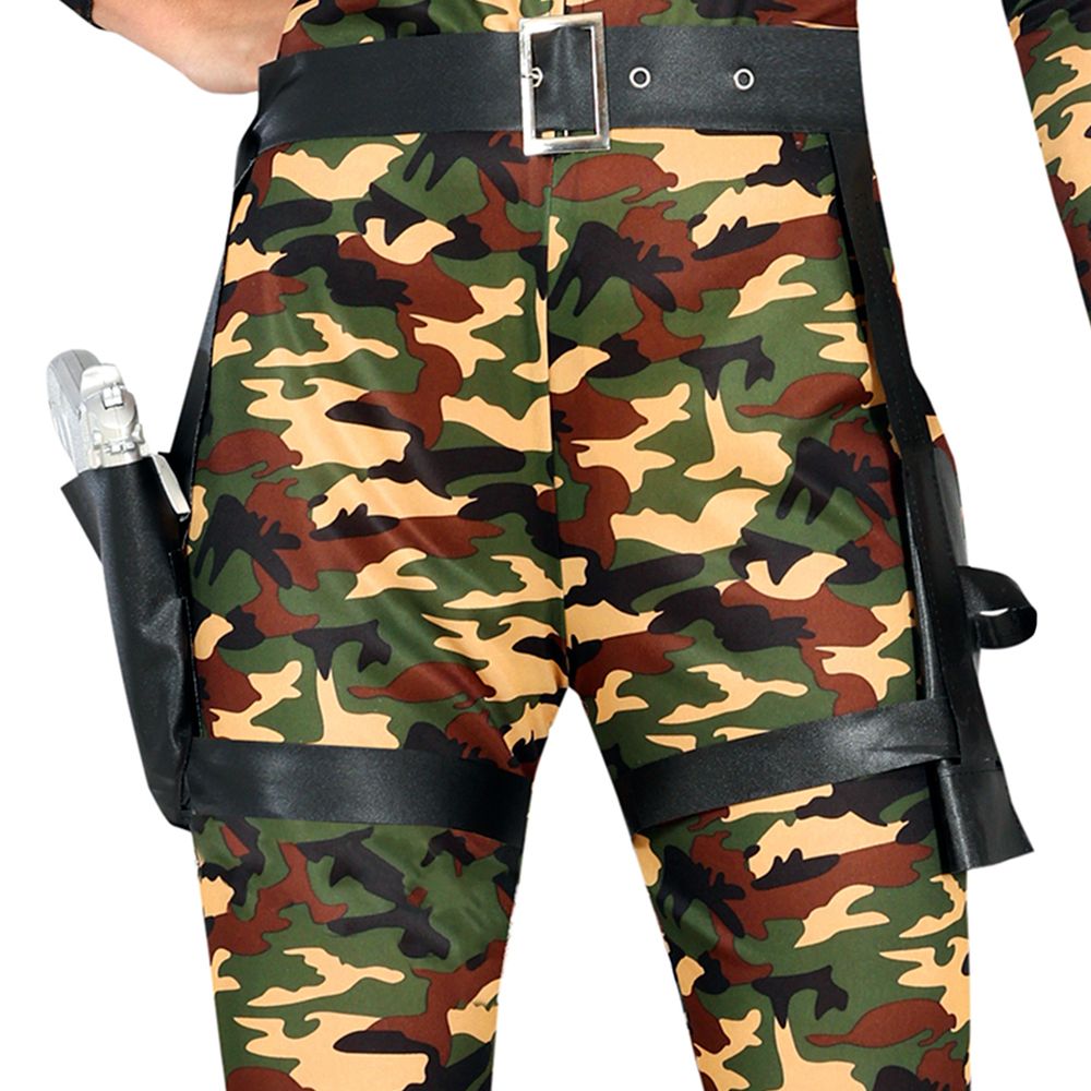 Catsuit Militær Kostume