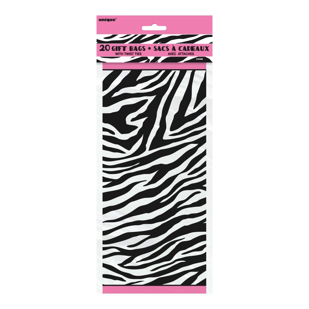 Cellofanpåsar Zebra