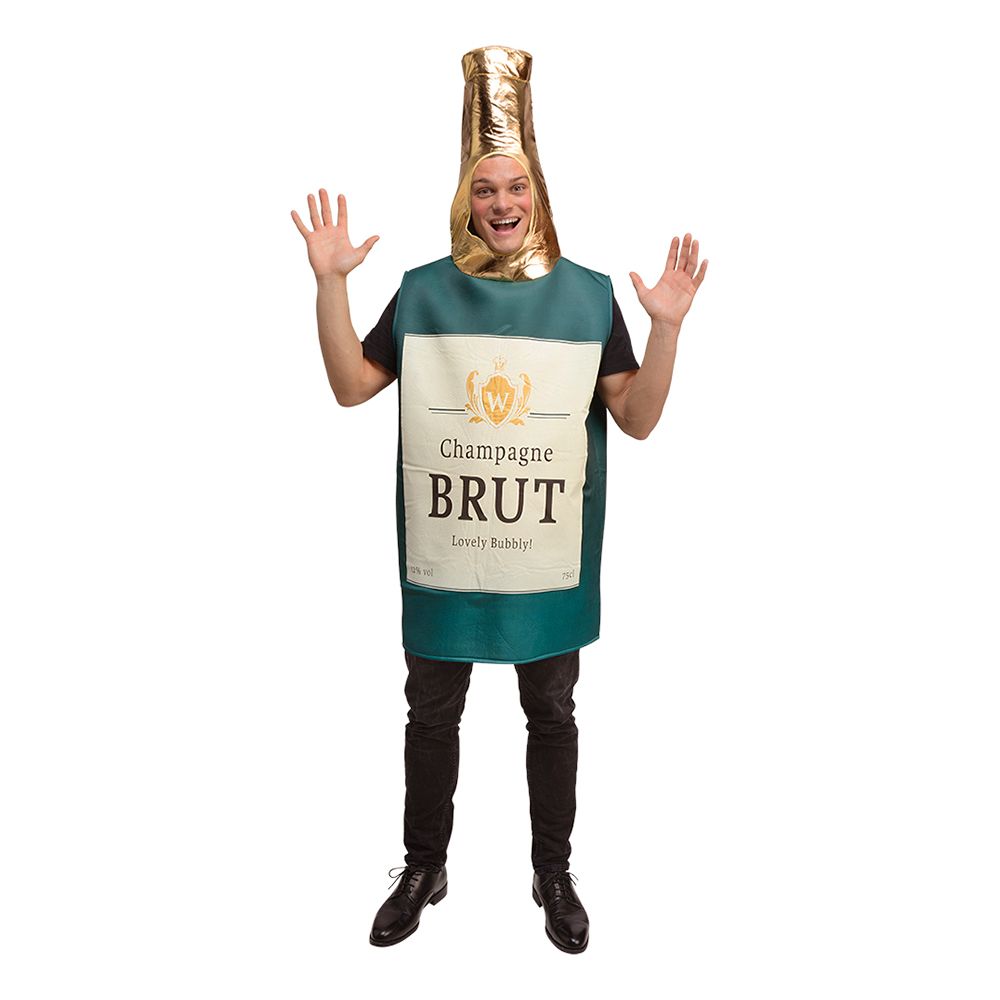 Champagneflaska Maskeraddräkt